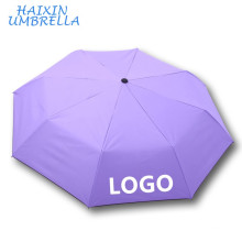 Lady Sun Goood Quality Sales Promotion Gift Diseño personalizado Printing Company Logo Tamaño pequeño estándar Sombrilla de verano A prueba de viento